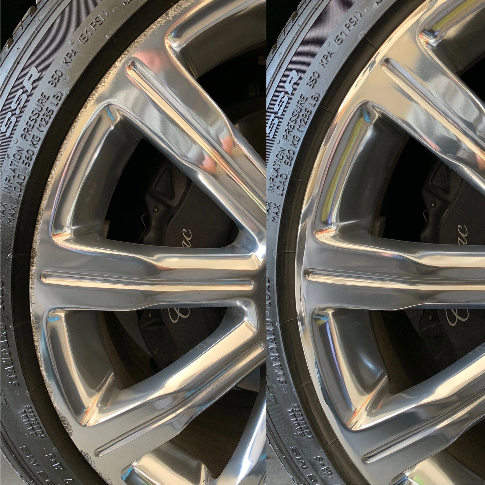 rims aluminum polished rim repair wheel fix types damaged